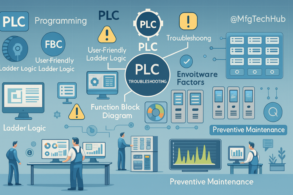 PLC Troubleshooting, Failures, and Maintenance Visualization